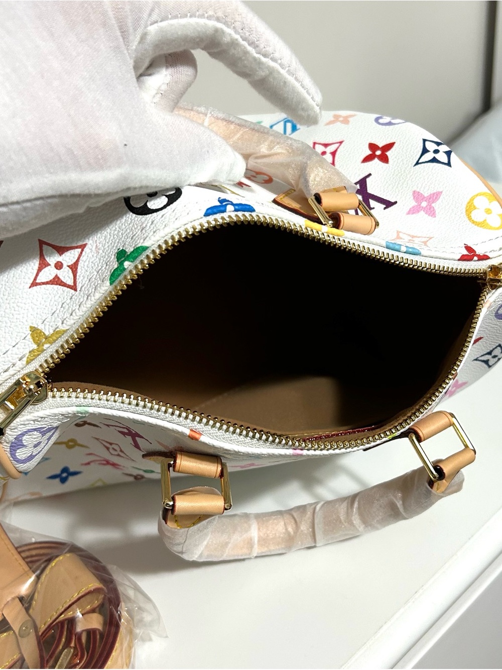 Satchel Bag with Additional Shoulder Straps - Picture 12 of 14